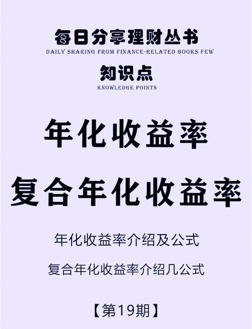 什么叫年化净值增长率,什么是年化净值增长率-第2张图片 什么叫年化净值增长率,什么是年化净值增长率-第2张图片
